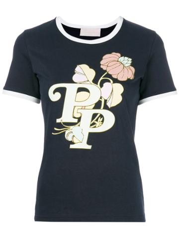 Peter Pilotto Pp Flower T-shirt - Blue