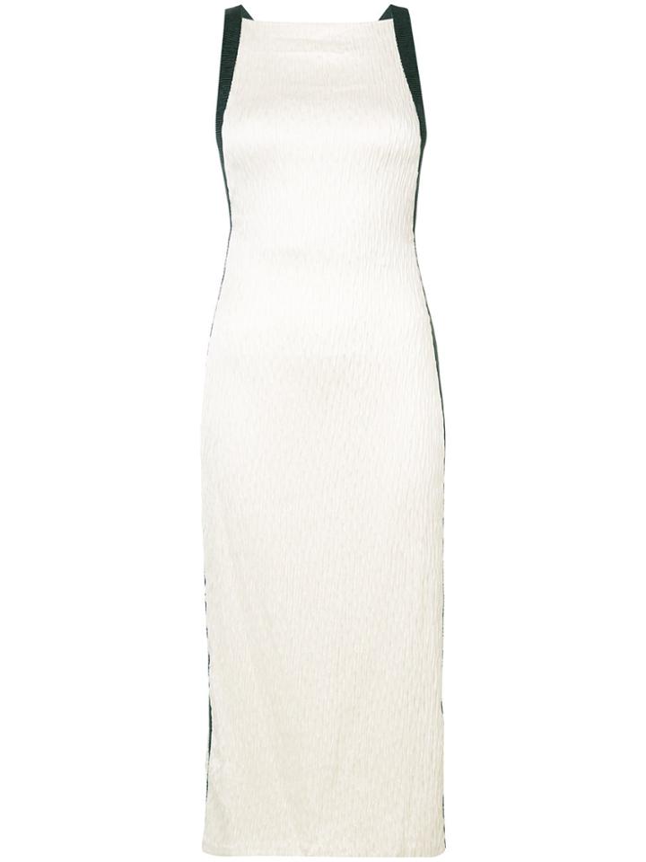 Jason Wu Cloque Sleeveless Cocktail Dress - Nude & Neutrals