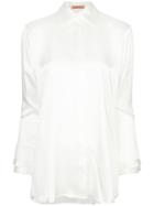 Maggie Marilyn Concealed Front Shirt - White