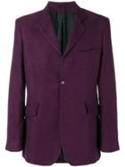 Ann Demeulemeester Tailored Blazer - Purple