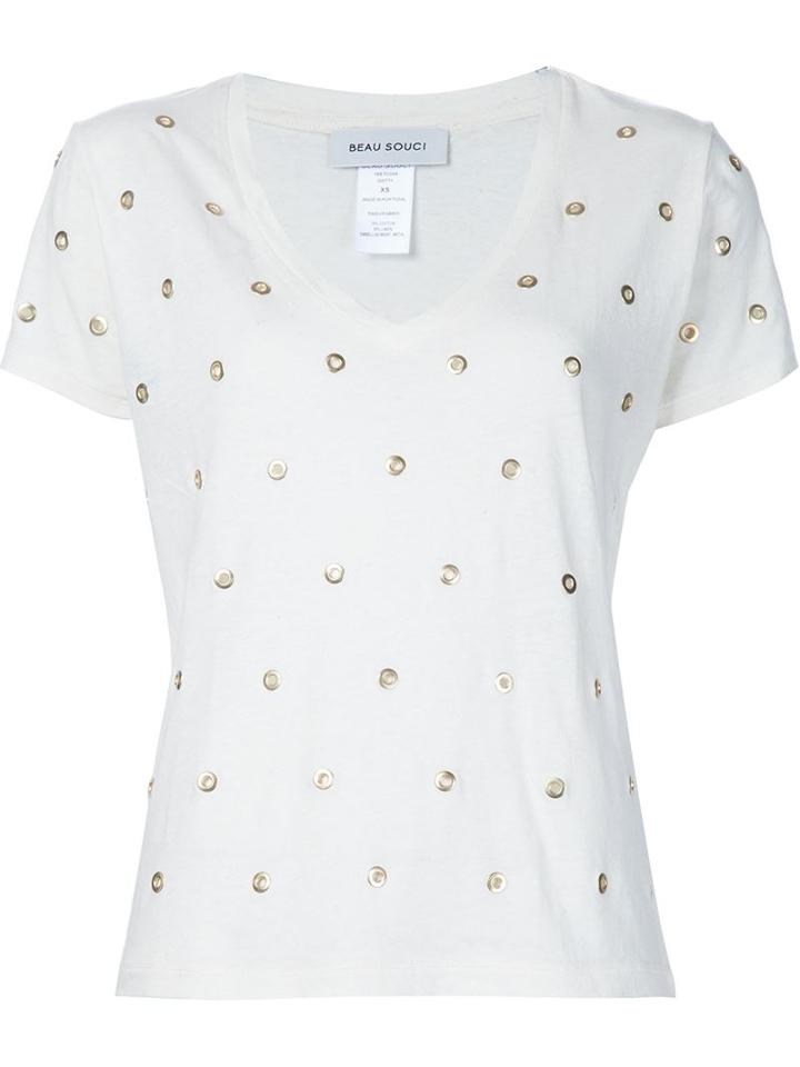 Beau Souci Eyelet T-shirt