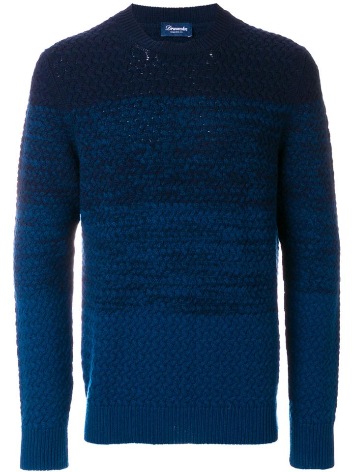 Drumohr Long Sleeved Sweater - Blue