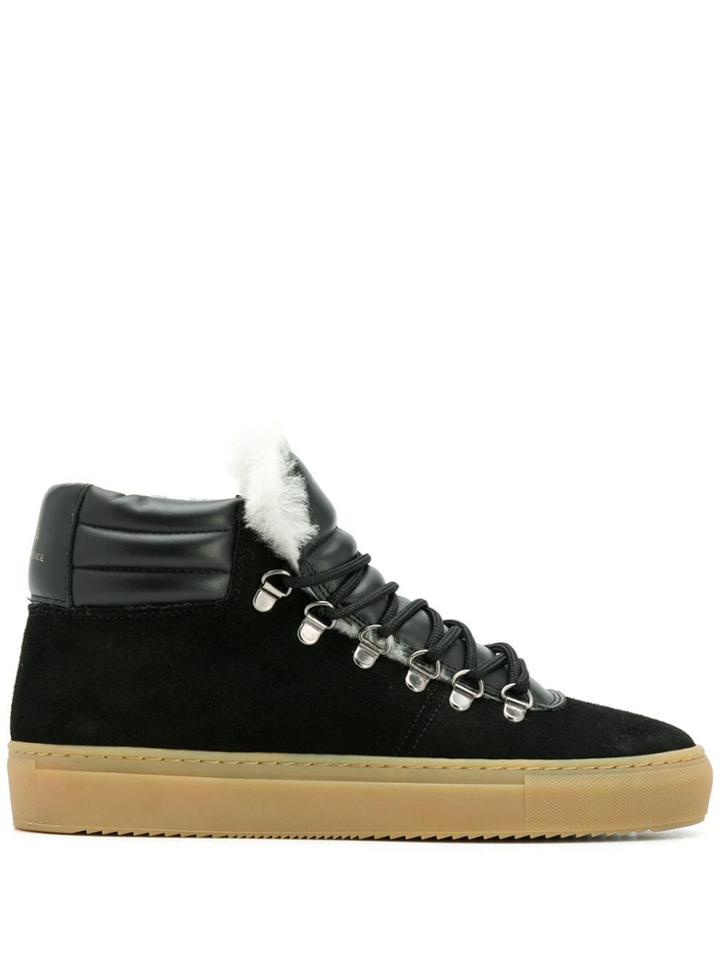 Zespa High Top Sneakers - Black