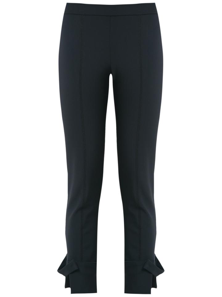 Être Cécile Rainbow Striped Trousers - Black
