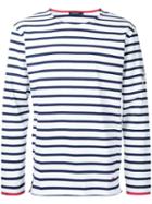 Loveless Striped T-shirt, Men's, Size: 2, White, Cotton