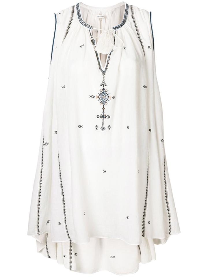 Isabel Marant Étoile Belissa Embroidered Dress - White
