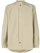 Stone Island Concealed Fastening Shirt - Green