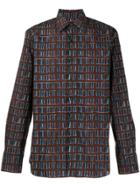 Prada Printed Long-sleeve Shirt - Brown