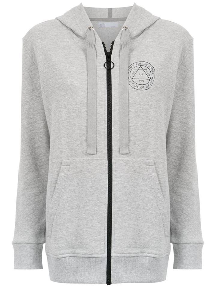Nk Zip Hoodie - Grey