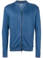 Majestic Filatures Jersey Bomber Jacket - Blue