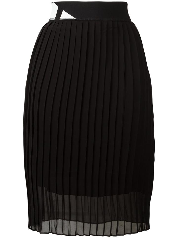Adidas Originals Pleated Skirt, Women's, Size: 44, Black, Polyester