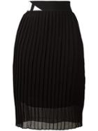 Adidas Originals Pleated Skirt, Women's, Size: 44, Black, Polyester