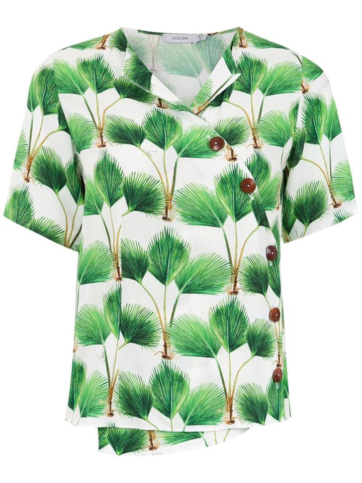 Isolda Vitória Régia Blouse - Green