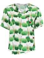 Isolda Vitória Régia Blouse - Green
