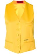 Styland Tailored Suit Waistcoat - Yellow