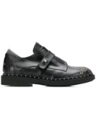 Lorena Antoniazzi Studded Loafers - Black