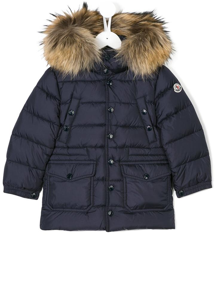 Moncler Kids - Padded Jacket - Kids - Polyimide - 12 Yrs, Blue