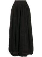 Isabel Marant Étoile Striped Maxi Skirt - Black