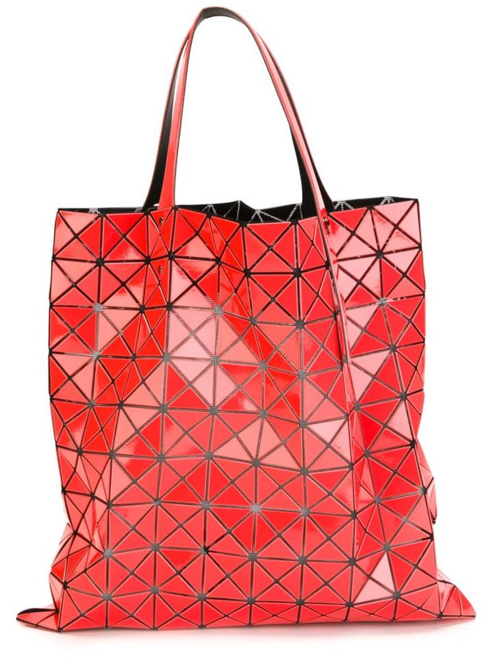 Bao Bao Issey Miyake Prism Tote, Women's, Red, Polyester/pvc