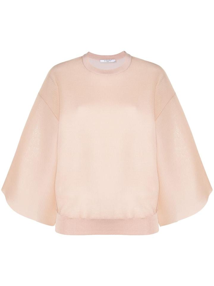 Givenchy Wide-sleeve Jumper - Pink
