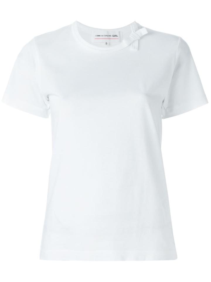 Comme Des Garçons Girl Bow Detail T-shirt