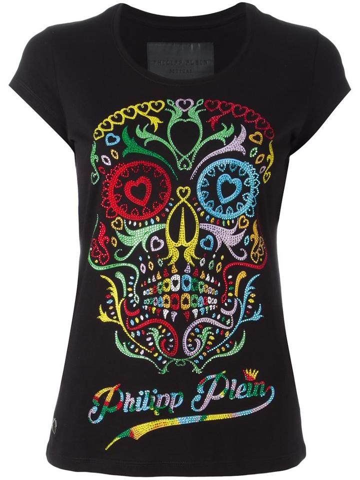 Philipp Plein 'glenrothes' T-shirt, Women's, Size: Medium, Black, Cotton