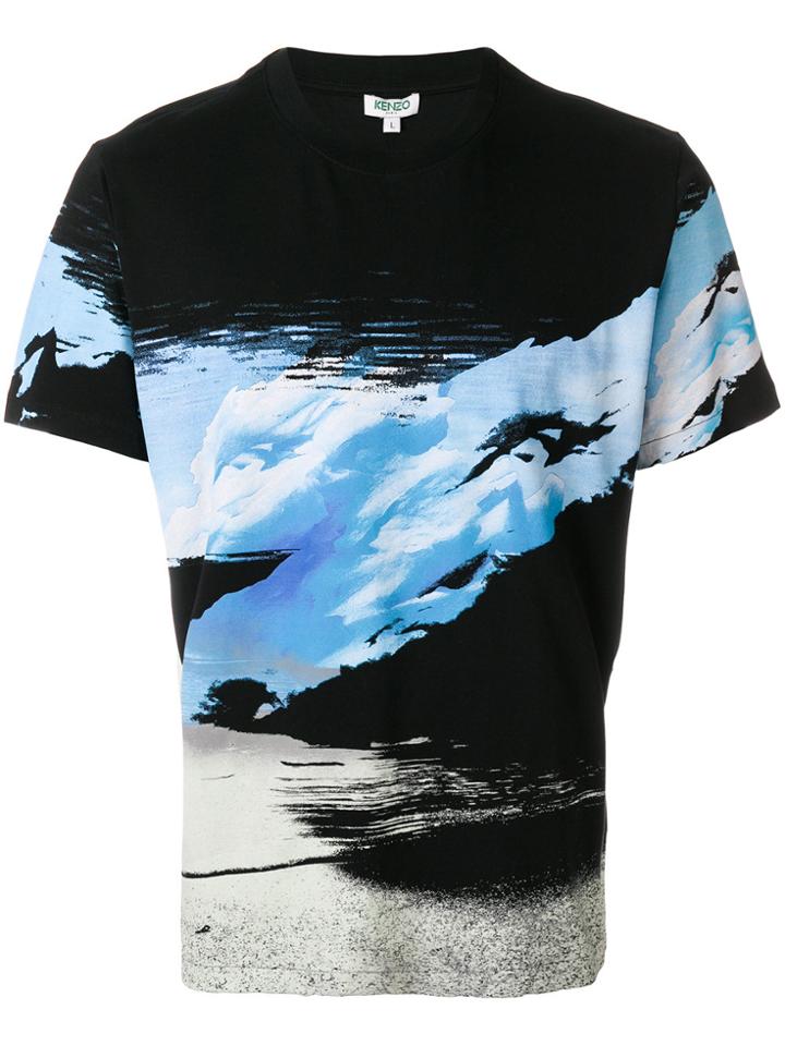 Kenzo Printed T-shirt - Black