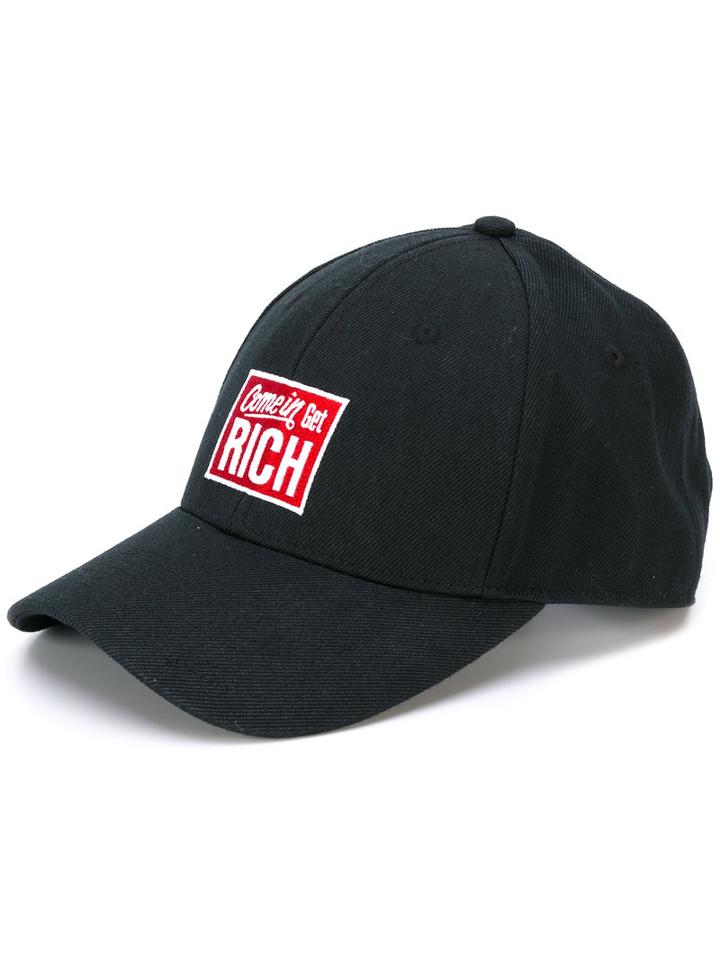 Joyrich - Come In Cap - Men - Nylon/wool - One Size, Black, Nylon/wool