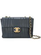 Chanel Vintage Jumbo Flap Bag - Blue