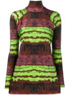 Barbara Bologna Tie-dye Contrast Top - Brown
