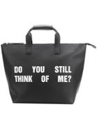 Misbhv Slogan Tote - Black