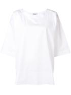 Salvatore Ferragamo Oversized T-shirt - White