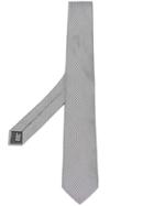 Lanvin Woven Tie - Grey