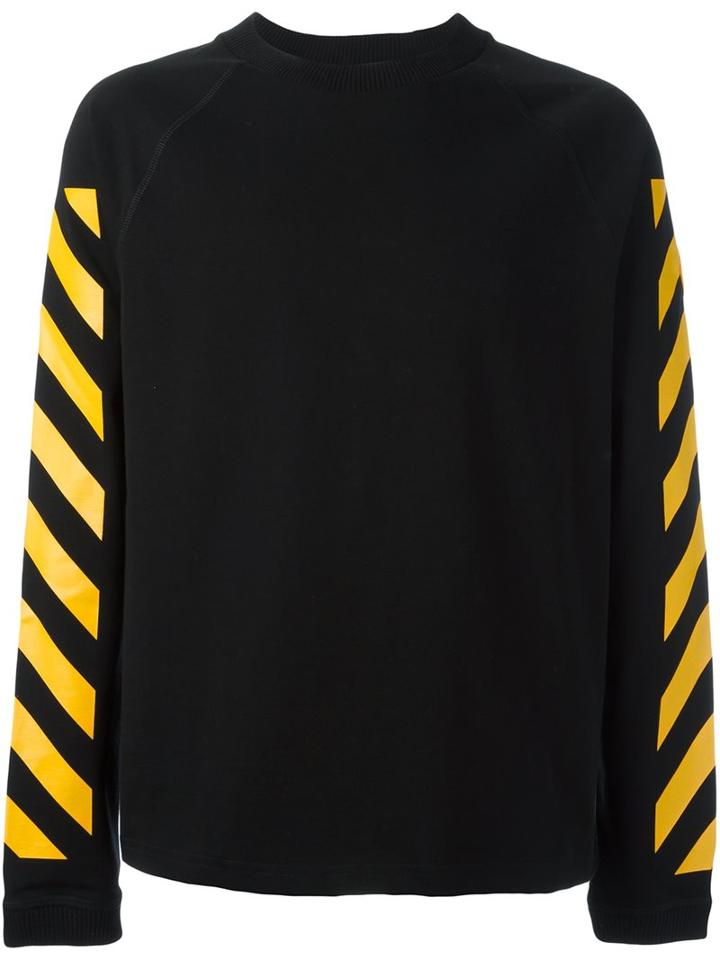 Moncler X Off-white Signature Striped Sweatshirt