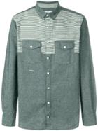 Wooyoungmi Double Collar Slim-fit Shirt - Grey