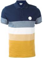 Kenzo Striped Polo Shirt, Men's, Size: Medium, Blue, Cotton