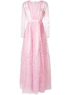 Si-jay Tulle Ball Gown - Pink & Purple