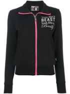 Plein Sport Circuit Beast Zipped Sweater - Black