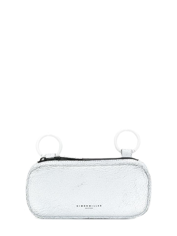 Simon Miller Long Pop Clutch Bag - White