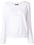 Liu Jo White Cotton Sweater