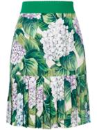 Dolce & Gabbana Pleated Hem Mini Skirt - Multicolour
