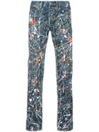Minedenim Paint Splatter Slim Jeans - Blue