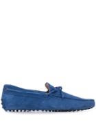 Tod's Square Toe Loafers - Blue