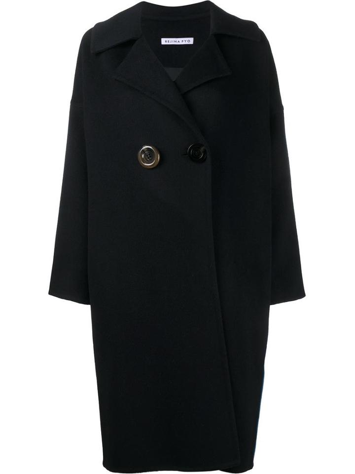Rejina Pyo 'kate' Oversized Coat, Women's, Size: Medium, Blue, Polyester/nylon/wool