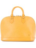 Louis Vuitton Vintage Epi Alma Tote - Yellow & Orange