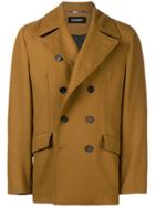 Dolce & Gabbana Double-breasted Fitted Coat - Brown