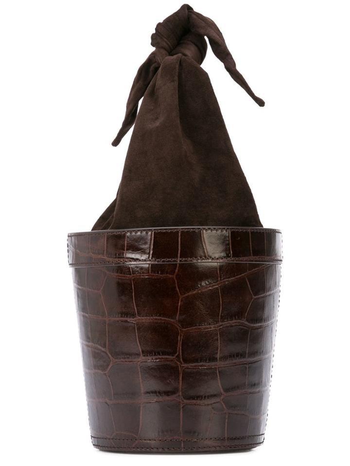 Staud Bucket Tote Bag - Brown