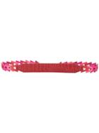Rula Galayini Textured Bag Strap - Pink
