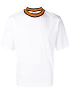 Études Signature Contrast T-shirt - White