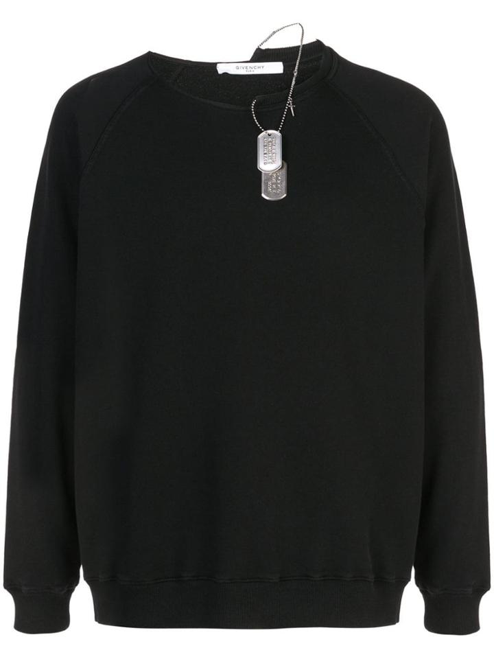 Givenchy Jersey Sweatshirt - Black